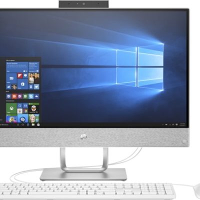 HP PAVILION 24-CA1091NH AIO PC Intel Core i5-12400T 8GB/512SSS /2GB Nvidia Geforce MX450 Dedicated Graphics 23.8″ Touchscreen FHD Win11 Home Wired Keyboard & Mouse Snow Flake White (6X8X0EA)